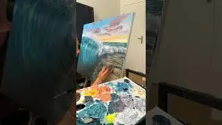 L&rsquo;inspiration Vs la toile qui en est ressortie &hellip;