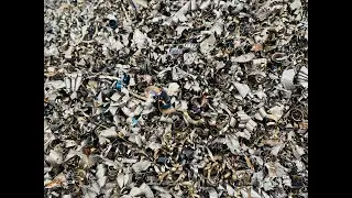 Metal Chip SHREDDER | Metal Chip Recycling Line