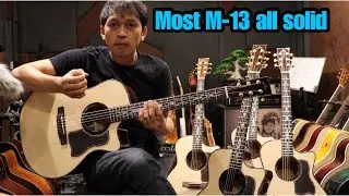 รีวิวกีต้าร์โปร่ง Most M-13 all solid ไม้แท้ทั้งตัว มีอาร์มเรส 6,500.-บาท โมส มิวสิค