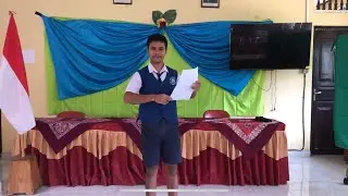 LOMBA MEMBACA PUISI DALAM RANGKA HUT SMAN 3 AMLAPURA (I KETUT AGUS KRISNA ARI PARNAYA-SMPN 2 SELAT)