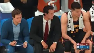 NBA 2K23 Hawks vs 76ERS