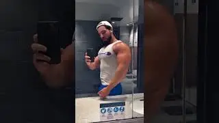 #shorts Biceps Flex #rugged #handsomeman #style #bearded #scruff #fitness #fit