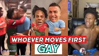 IshowSpeed with Cristiano. Whoever moves first is GAY?