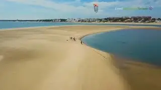 El Portil y Nuevo Portil, kitesurf en La Flecha. Huelva