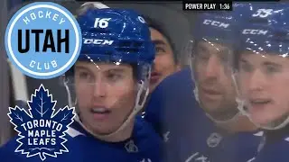 Toronto Maple Leafs VS Utah HC NOV 24 24 w/Superbman