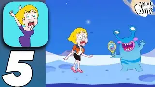 SAVE THE GIRL Gameplay Walkthrough Part 5 - Levels 41-50 (iOS Android)