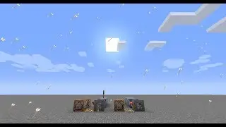 Minecraft command block testing world - Arrow Rain!