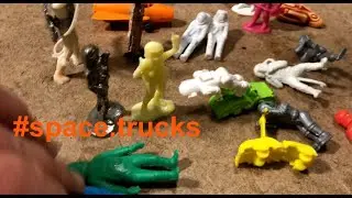 Vintage Space Toy Grab Bag: Marx, Ferro/Kinder, Palmer, LP, Coleco, Tootsie, Timmee, You Name It