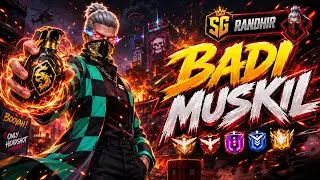 Badi Mushkil 💔 Free Fire Montage 🔥 | OP One Tap Headshots 🎯 | Smooth Beat Sync ⚡ | 4K Highlights 🎥