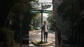Who determines the course of our life, our happiness, and our suffering?