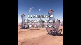 26 Invented Sci-Fi & Fantasy Names: VID98