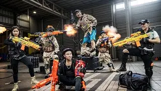 SEAL X Nerf War: Эпический побег из элитных солдат с оружием SEAL X Nerf🔥