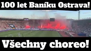 100 let Baníku Ostrava! Všechny choreo!  Baník Ostrava vs Celtic Glasgow