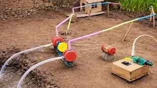 Mini Double Water Pump That Actually Works | Mini Irrigation