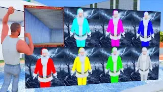 Franklin Open All Santa Claus Mystery Container in Indian bike driving 3d
