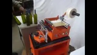 SELF-ADHESIVE LABELLER URANIA mod.S92 ON CART -- ENOLMAC