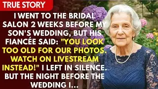 I Went To Try On My Dress 2 Weeks Before My Son's Wedding. His Fiancée Said: 