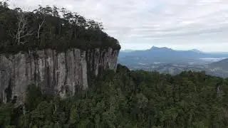 Lookout North of Boreen Point   Fly Away and views to Boreen and Mt Warning