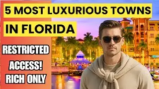 🌴5 самых роскошных пляжных городов Флориды, где СТАРЫЕ ДЕНЬГИ 💵 уходят на пенсию! (Сколько денег ...