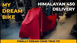 Finally Delivered! My Dream Bike Himalayan 450 💕 | Emotional Delivery Day #himalayan450 #bikelife