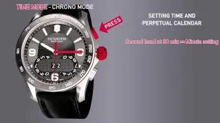 Victorinox Swiss Army 1/100th Second Chrono Classic Instruction Video