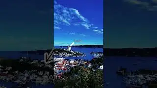 Anyone from Krager&oslash;? 😋🇳🇴 #norway #norwaytravel #summer #explorenorway #norge #drone #krager&oslash;