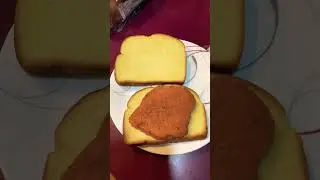 Chicken Sandwich On Brioche 🤤 #shorts #food #short