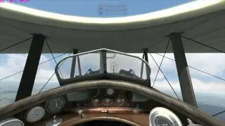Rise of Flight : SPAD 13.C1 против 2 Albatros D.Va