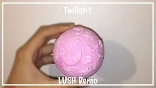 LUSH Twilight BathBomb Demo