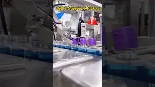 Auto bottle capping machine#cappingmachine #bottlecapping #bottlecappingmachine #fillingcapping
