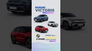 Suzuki Victoris 2025 | All Color Options Revealed | New SUV Shades & Variants