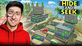 Hide And Seek On Observatory😱😂Funniest Hide & Seek😂30 Noobs Vs 1 Police [A_s Gaming] - Free Fire Max