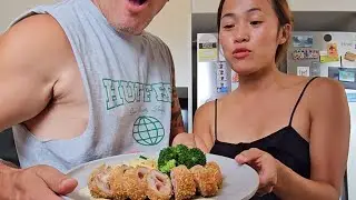Nagluto ako NG Chicken Cordon Bleu for Dinner | McPherson Family