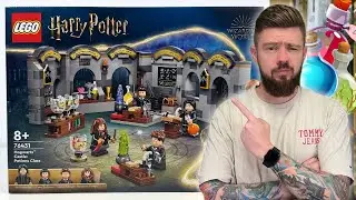 ZAJĘCIA Z ELIKSIR&Oacute;W 🧪 LEGO HARRY POTTER 76431 RECENZJA