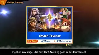 Smash Ultimate Online Tourney Mode