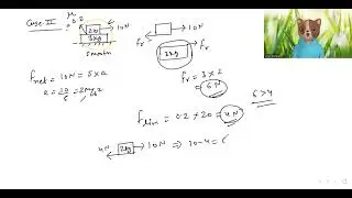 two block system friction problem explained by physics hamster sir