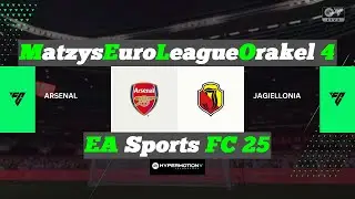 M.E.L.O. 4 ⚽ 124 FC Arsenal vs. Jagiellonia Bialystok ⚽ Spieltag 9 | EAFC 25
