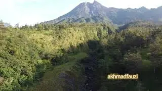 Melihat Gunung Merapi Lebih Dekat Dengan Drone