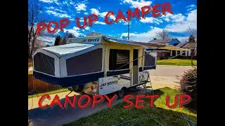 How to Set up Canopy - Pop  Up Camper