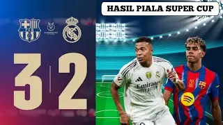 HIGHLIGHTS | Barcelona 3-2 Real Madrid | Spanish Super Cup 2026