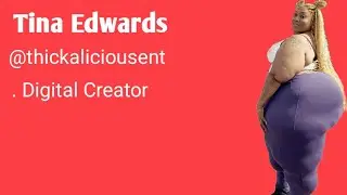 Tina Edwards - Beautiful Plussize Model & Instagram Star 