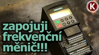 Jak jsem zapojoval frekvenční měnič SIEMENS MICROMASTER 440