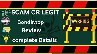 Bondir.top Review &ndash; Bondir.co Scam or Genuine?
