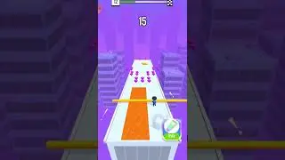 Roof Rails game play Level 33 !!