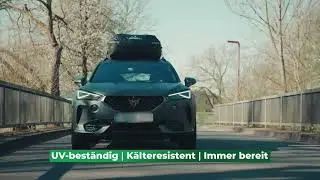 GREENHILL Auto Dachbox Faltbar [Lackschonend], Dachgep&auml;cktr&auml;ger wasserdicht, Dachtasche passend