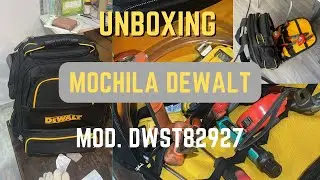 #unboxing #review Mochila para herramientas #dewalt  modelo DWST82927