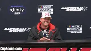 NASCAR в Мартинсвилле, октябрь 2025 г.: Уильям Байрон после гонки