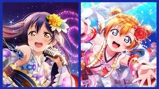 Kaguya no Shiro de Odoritai - Honoka &times; Umi mix (Color Coded)