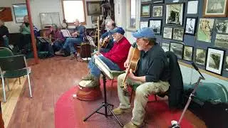 Open Music jam 3/04/2018 (Part Two) @ the Sail, Power and Steam Museum @ Sharps in Rockland, Maine.