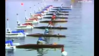 C1 500m men ICF Canoe Sprint World Championships Poznan 1990